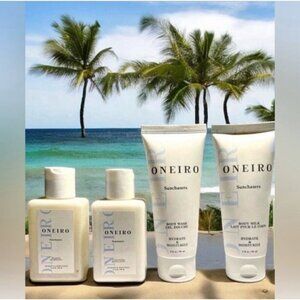 NWT Oneiro Sunchaser Bath & Body Kit Clean Beauty Travel Set Brand New In Bag